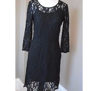 Madewell lace sheath dress size 6